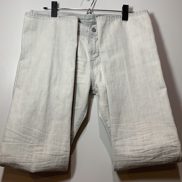 Ag Adriano Goldschmied Mens Geffen Slouchy Slim Distressed Jeans - Picture 2 of 11